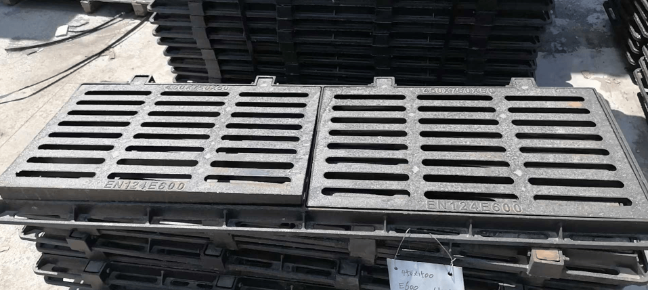 合肥球墨铸铁连体双篦展示