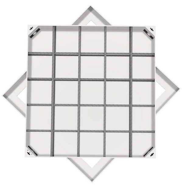 合肥不锈钢方井展示